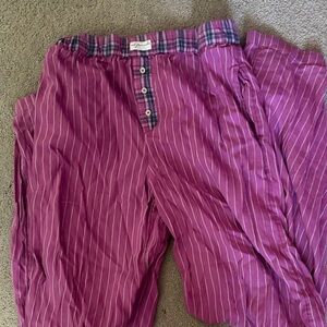 Out from Under Pinstripe Pajama Pants! XS!